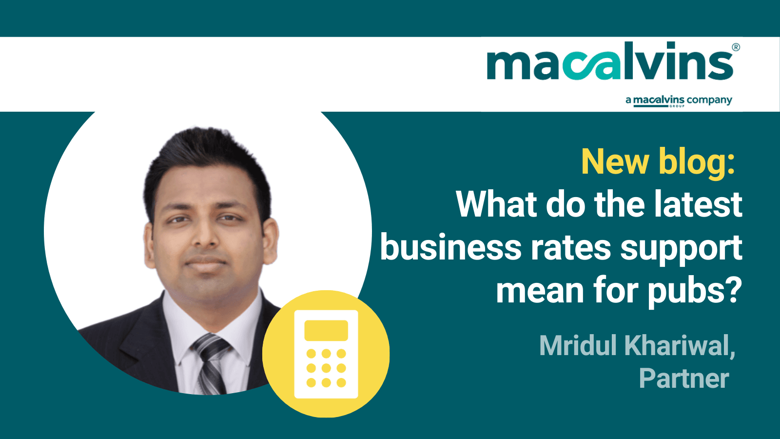 What do the latest business rates support mean for pubs? - Macalvins